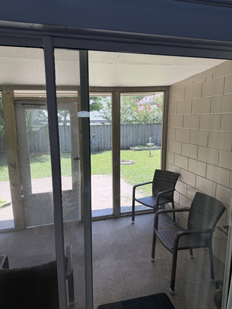Back patio/backyard - Gwyn Cir House