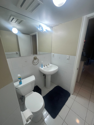 Bath - Small bedroom with detached bath in private home