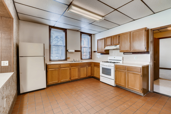 Spacious, eat-in kitchen - Heart of Canton-Charming & Spacious 1st-floor apartment