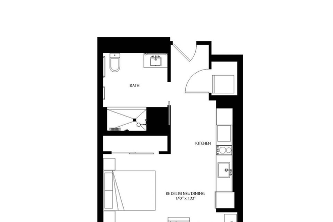 layout - The metlo, in seaport Apartments