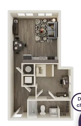 Floor plan - The Deacon Apartments
