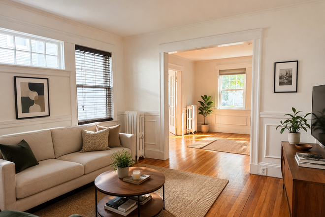 1 - Brighton BC Area 2 bed + Office No Fee Avail Now Grad Students Welcome Apartments