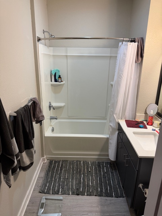 bathroom - Great area, close to campus, easy access Apartments