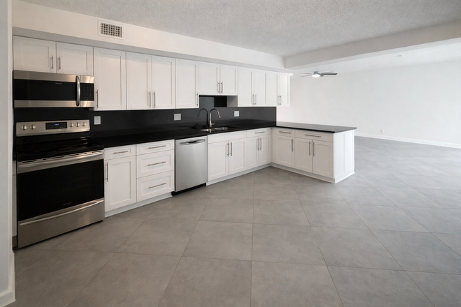 Kitchen - 3/2 WINDWOOD Lakefront Nature Preserve First Floor Condo Newly Renovated with Luxury Finishes