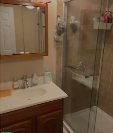 Bathroom - 2 Bed, 1 Bath Apartment 1st Floor