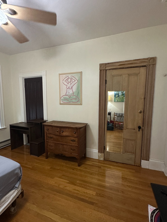 bedroom - Large Furnished Bedroom at 1st T-stop in Eastie!  4 min walk to Maverick - Gorgeous! Triplex