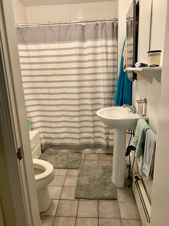 Bathroom - Cambridge Apartment (2 bed 1 bath)