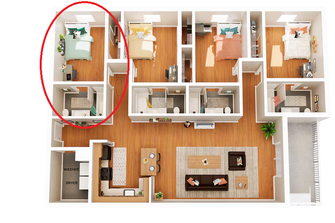 Floor Plan - Union Blacksburg