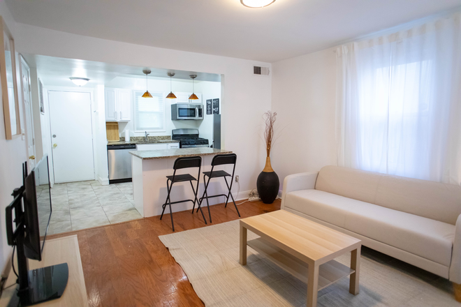 Living Room - ? Spacious 2BR/1BA Townhouse – Walk to Metro | All Utilities Included | Free Parking
