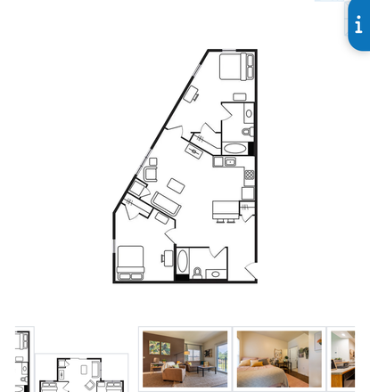 room layout - University House