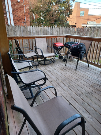 back deck - 1620 West Grace Street