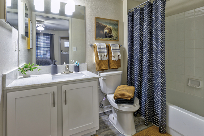 bathroom - Mercury3100 4x4 Apartments