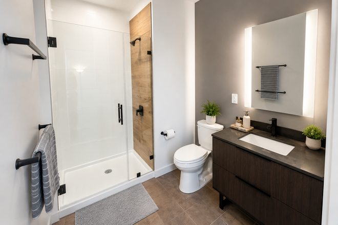 bathroom - Addison - Furnished Private Rooms Apartments