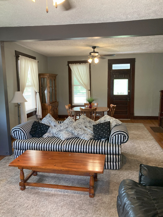 Great Room View 1 - Quiet Partially Furnished Country Home minutes from campus