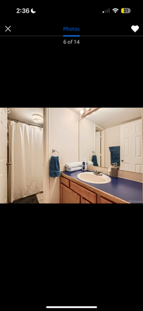 Bathroom - Apartment Right Off of Broadway, very close to campus