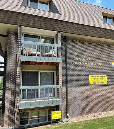 the apartment - Boulder Townhouses