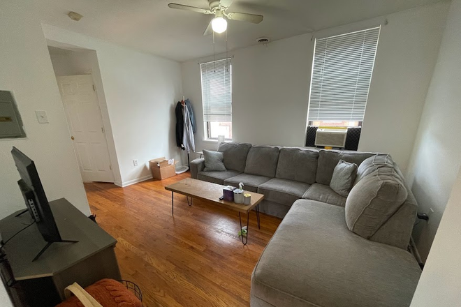Living Room - 2 Bedroom 1 Bath - Available Aug 1, 2026 - 1 Block From Broad St - Camera System w/ Flood Lights Apartments