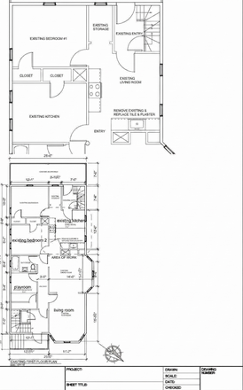 floor plan - Incredibly spacious two bedroom apartment in Inman Square