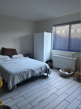 This is the bigger bedroom. The other room is smaller but with balcony. You can make the decision when you visit and the rent is the same. - College Park Towers Apartments