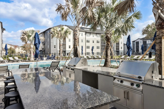 Grill Area - Avida Apartments