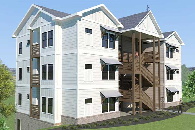 Outside - The Farm Apartments