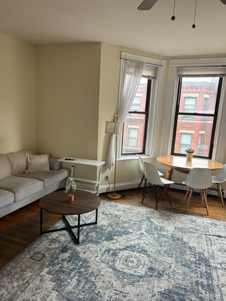 Living room - Room in 3 bed 1 bath apt walking distance to NEU, Green/Orange lines, and Whole Foods.