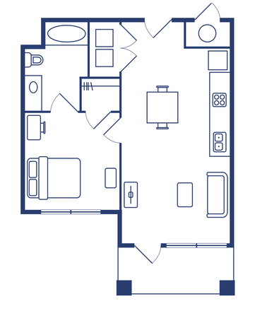 Floorplan - Lark, Looking to Transfer Lease Apartments