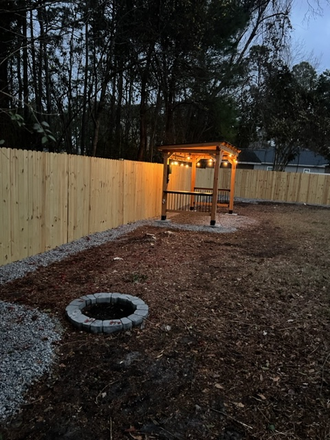 Back Yard #1 - A nice and quiet 4 bdr-2 bath house is up for rent for the 2026-2027 school year!