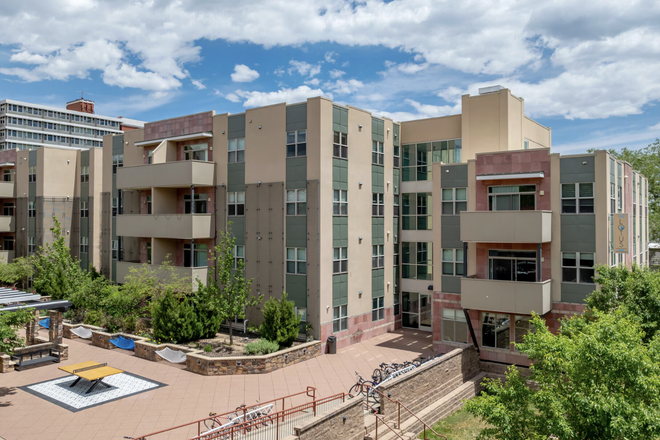 outdoor area - The Lotus Apartments