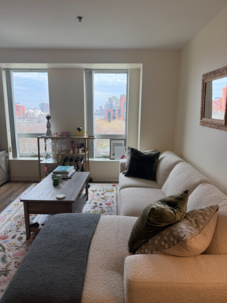 Living Room - Two Rooms for Rent in One Western Avenue Apartments