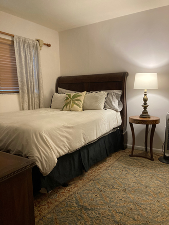 Bedroom - Handsome furnished apartment in tropical setting right  across from Biscayne Bay .