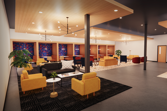 Lounge and Study Rooms (Coming August 2025!) - Live Closest! U-Square Apartments