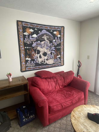 Living Room - Granite second Floor apartment available for 2026 Summer semester