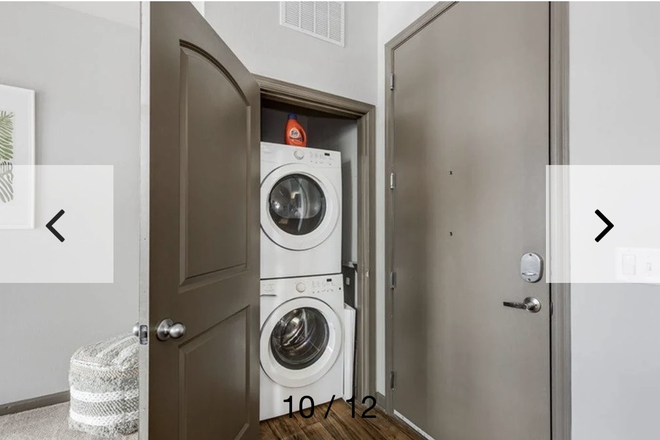 In unit laundry - The James Apartments