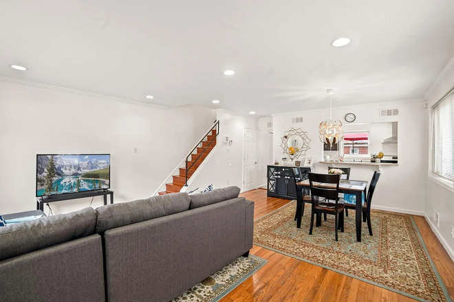 View from front door - Three Bedroom Duplex in East Riverdale Duplex
