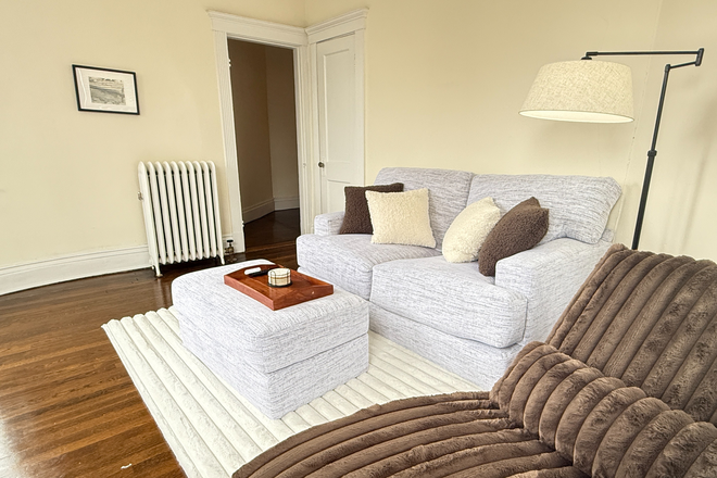 living room - Charming Cleveland Circle 1 bed - NO FEE! Available Jan 1st Apartments