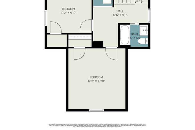 Second Floor - Designer-Renovated 3BR + Flex Room in Near Northwest