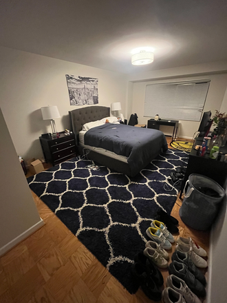 Fully furnished bedroom - 4201 Cathedral Ave 423W Apartments