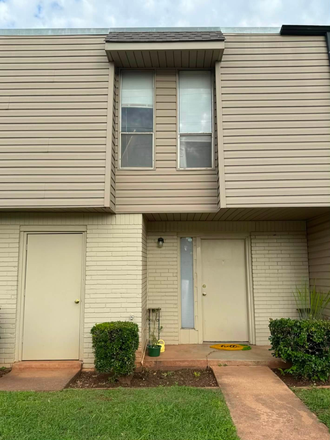 Front of unit with outdoor storage closet. - Lease Takeover at Cimarron Townhomes E40