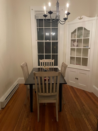 Dining Room - 2BR/1 Bath Apt in Charming Cranbury. 1 Block to town