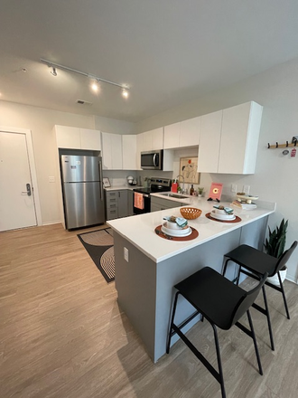 Kitchen Area - Uncommon Raleigh: 1 Bedroom in a 2x2 Unit