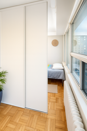 Bedroom A: $650 Flex room (Semi-Enclosed) with Single sized bed - (FOR FEMALE) Room for rent in a shared apartment at Thorncliffe Park Drive