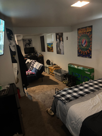 bedroom - Basement Room For Rent 500 ft from campus House