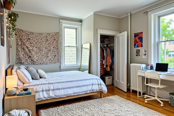 1 - BU Off Campus 2-Blocks to Agganis 2 bedroom Condo for rent 9/1/26 No Security Deposit