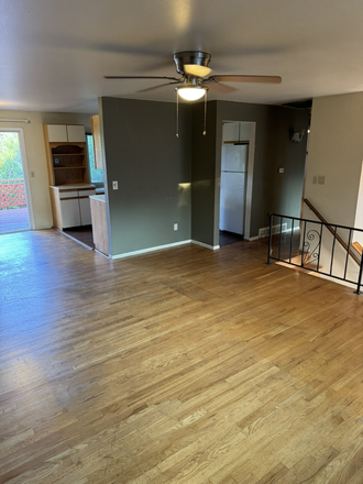 dining and living room - Four bedroom two bath house with large back yard and garage