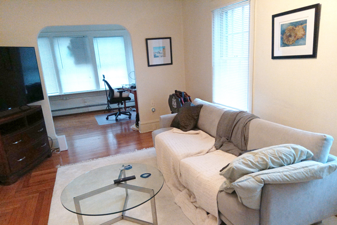 Photo - Large 2 bedroom apartment, 1st floor, East Side. Big windows. Working fireplace, hardwoods & more