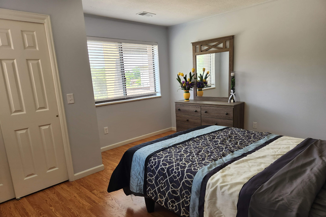 Bedroom (angle from closet) - 4475 Laguna Pl. Condo, 1 furnished room for summer sublease, close to campus