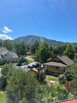 Window view - Condo right across the street from campus