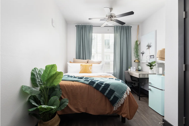 Example Bedroom - Theory Gainesville Apartments