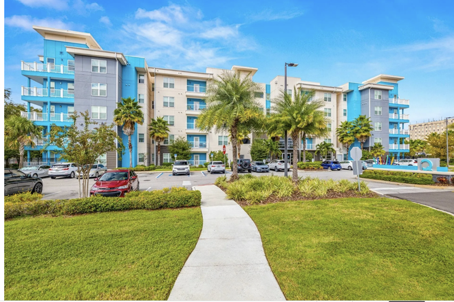 Outside street view - IQ Luxury Apartments